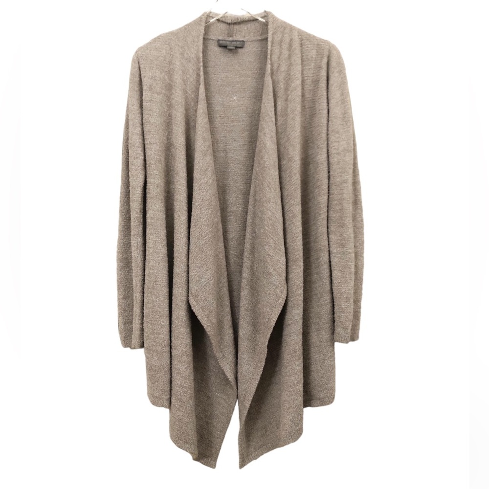 Barefoot Dreams | Tan Calypso Open Front Cardigan Sweater